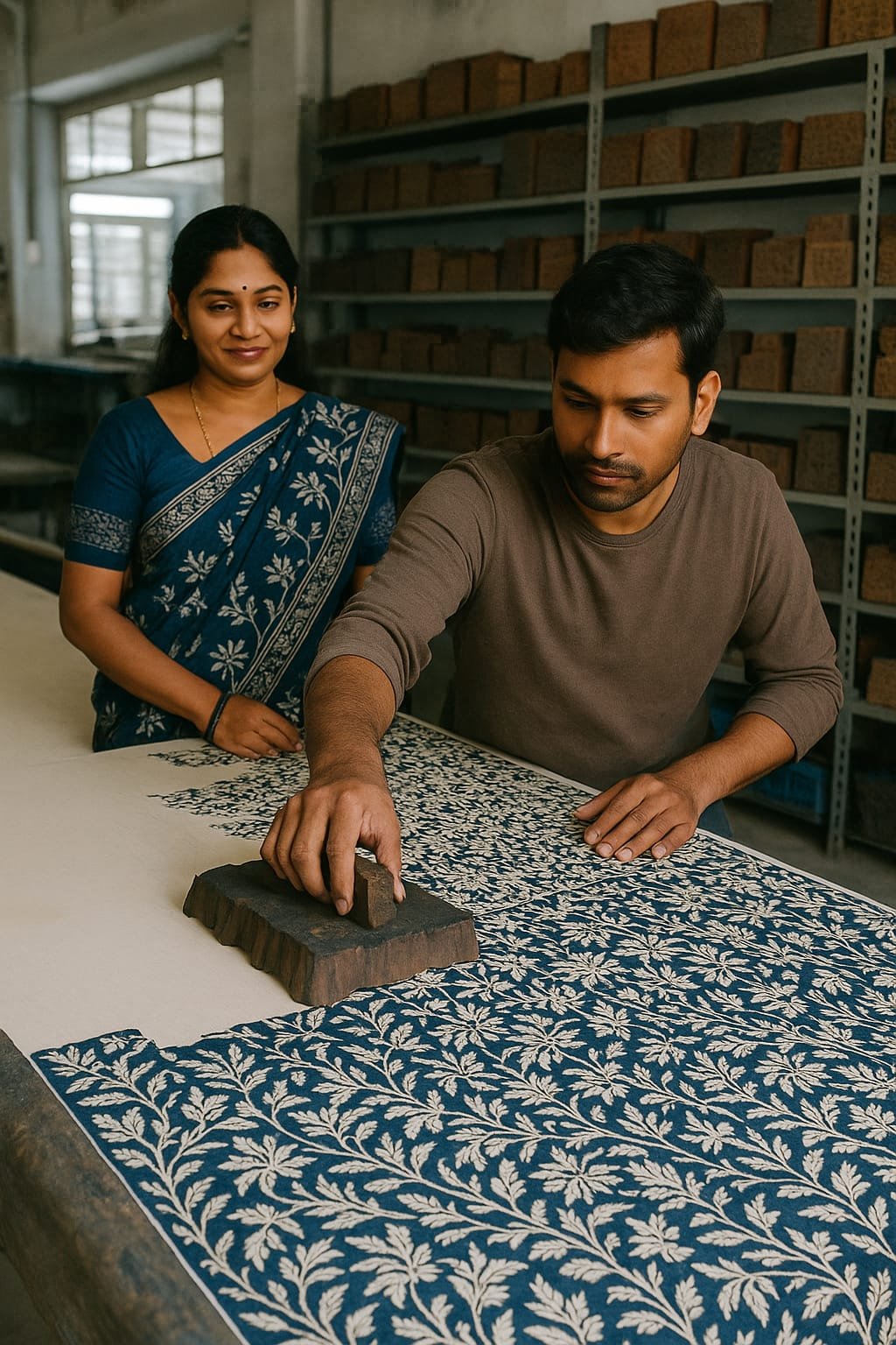 Hand Block Printing Facility